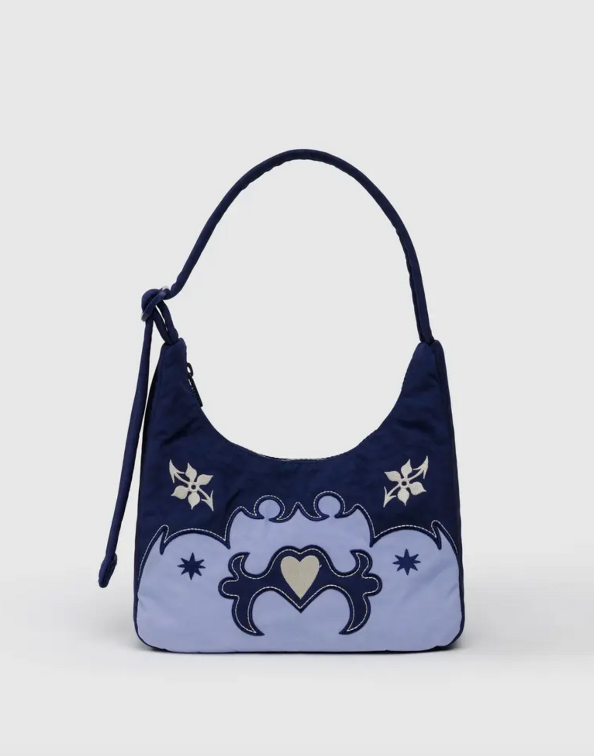 Mini Nylon Shoulder Bag - Western Appliqu¨¦