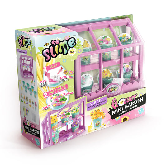 So Slime Flower Slime Mini Garden Diy Scented Slime Set