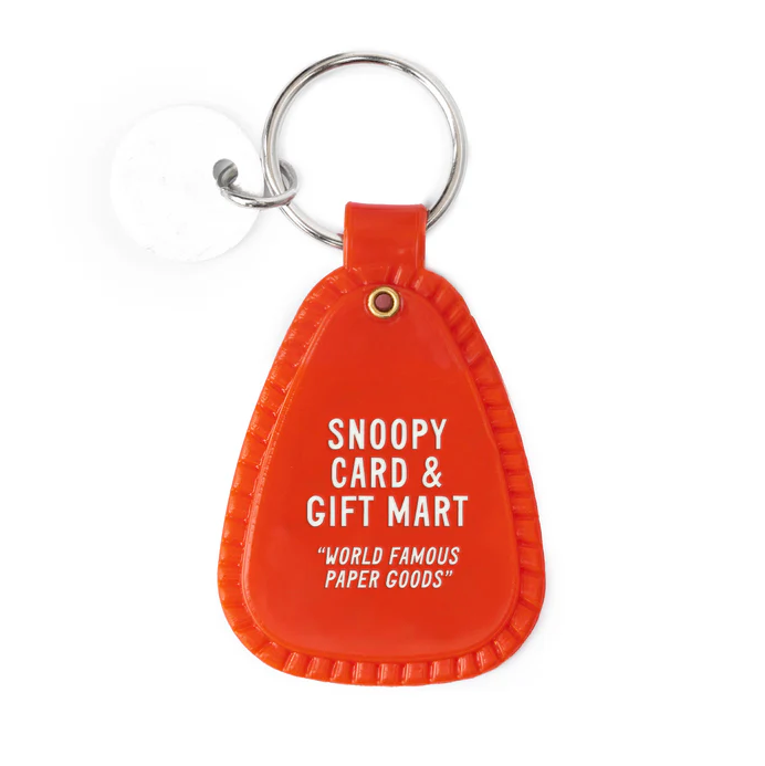 3P4 X Peanuts Valentine - Snoopy Heart Saddle Keychain