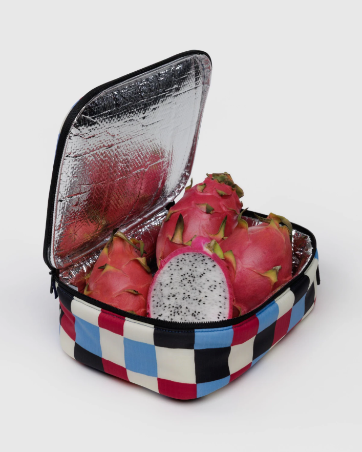 Lunch Box - Painted Check