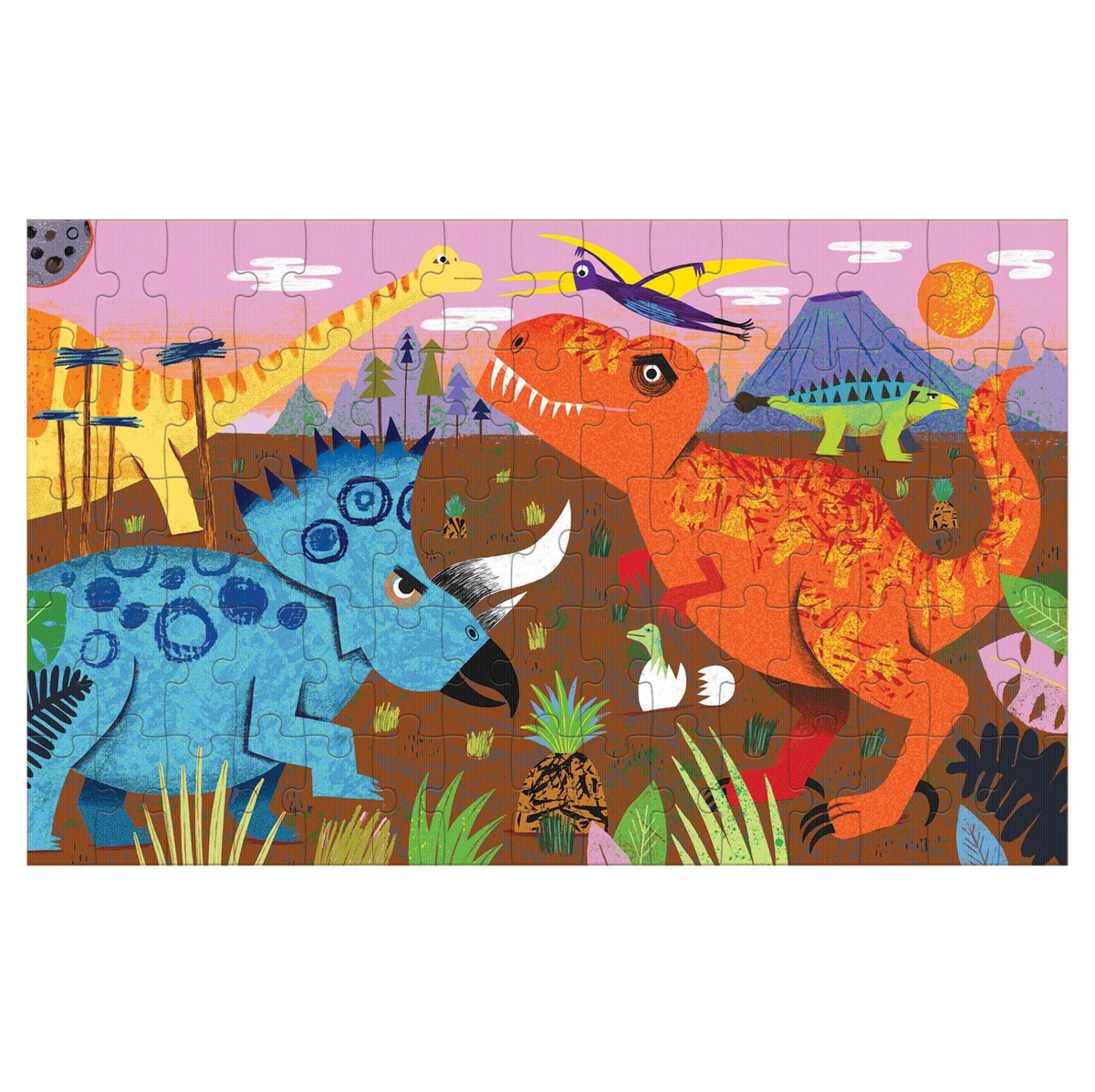 Dinosaur Roar 75 Piece Lenticular Puzzle