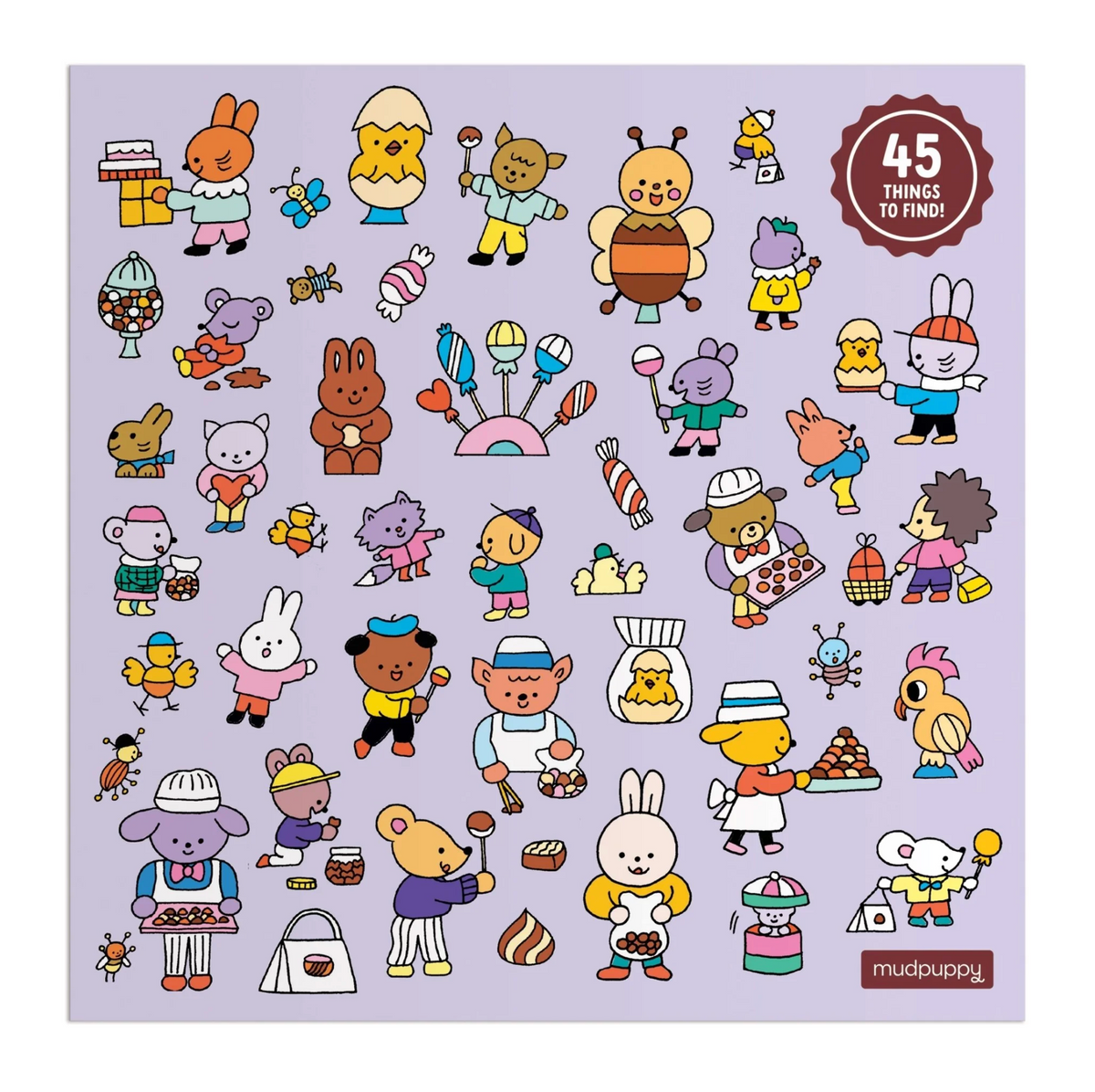 Chocolate Shop 500 Piece Search and Find Family Puzzle