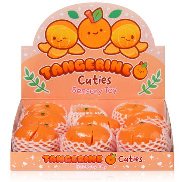Tangerine Cutie Peeling Fidget Sensory Toy