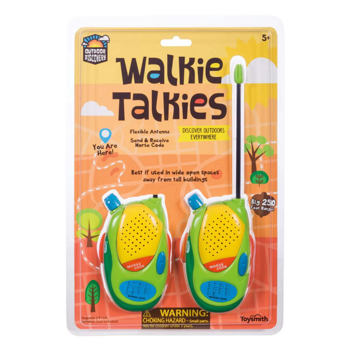 Outdoor Discovery Walkie Talkies - Set of 2