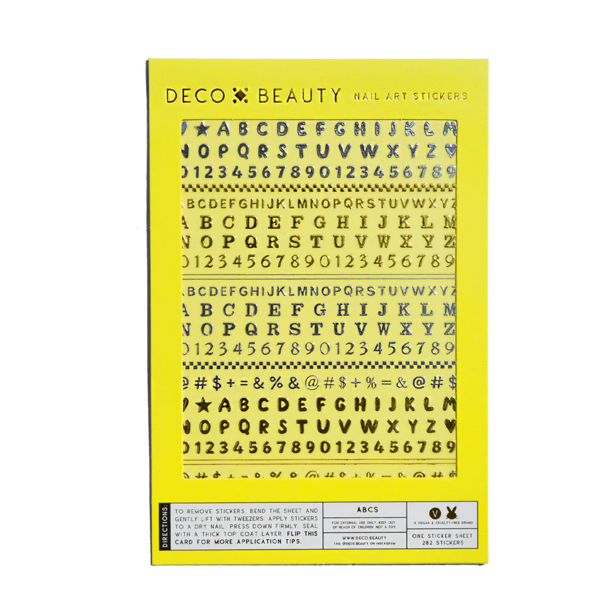 Deco Miami Nail Art Stickers
