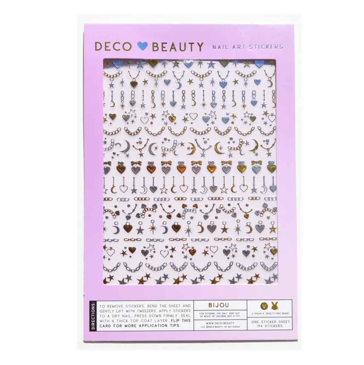 Deco Miami Nail Art Stickers