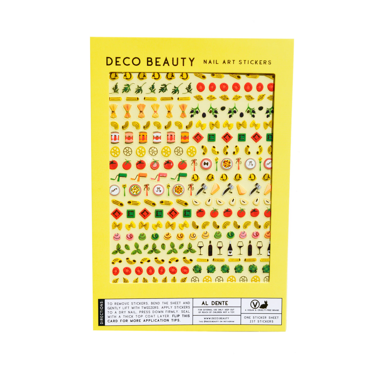 Deco Miami Nail Art Stickers