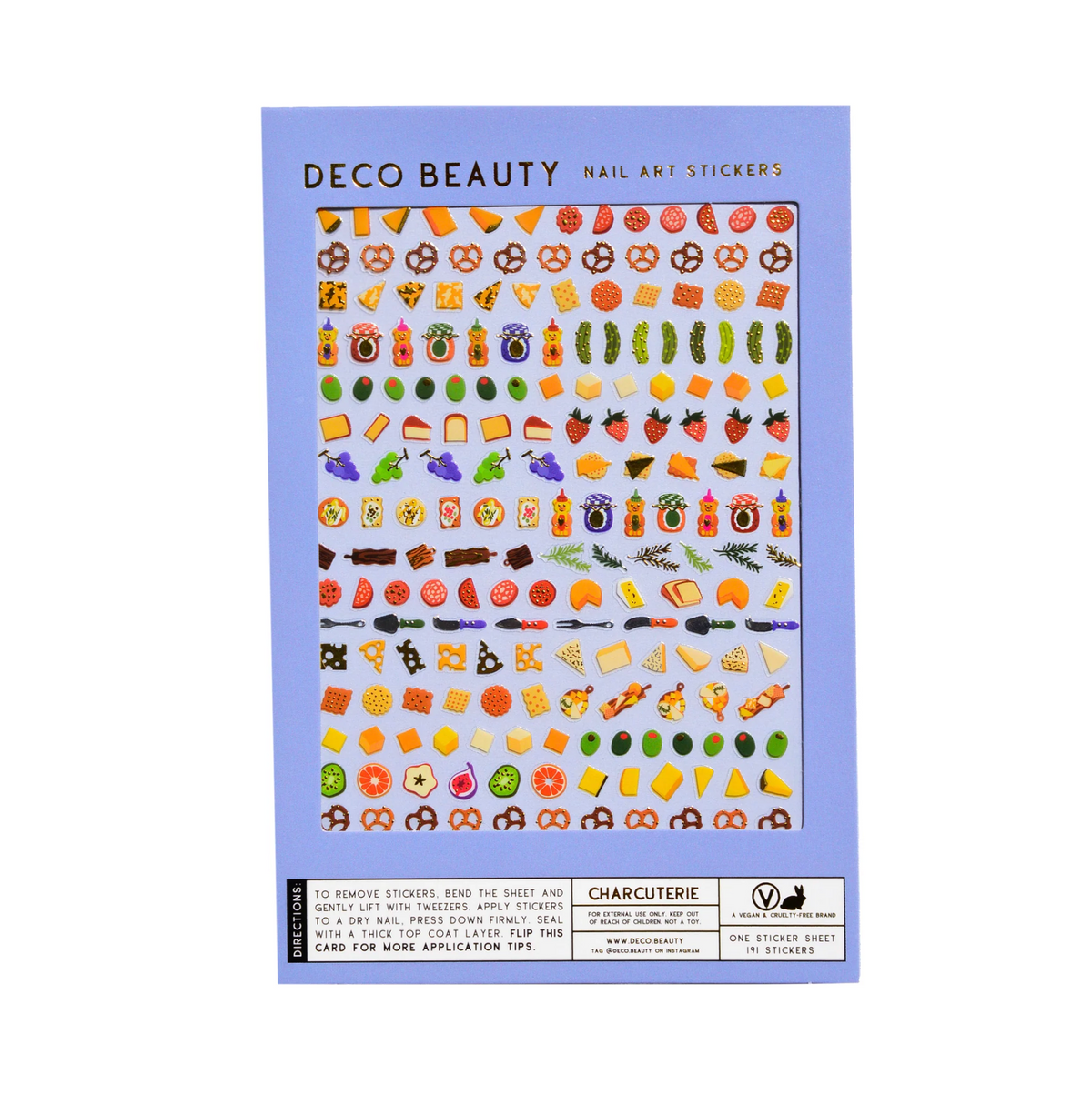 Deco Miami Nail Art Stickers