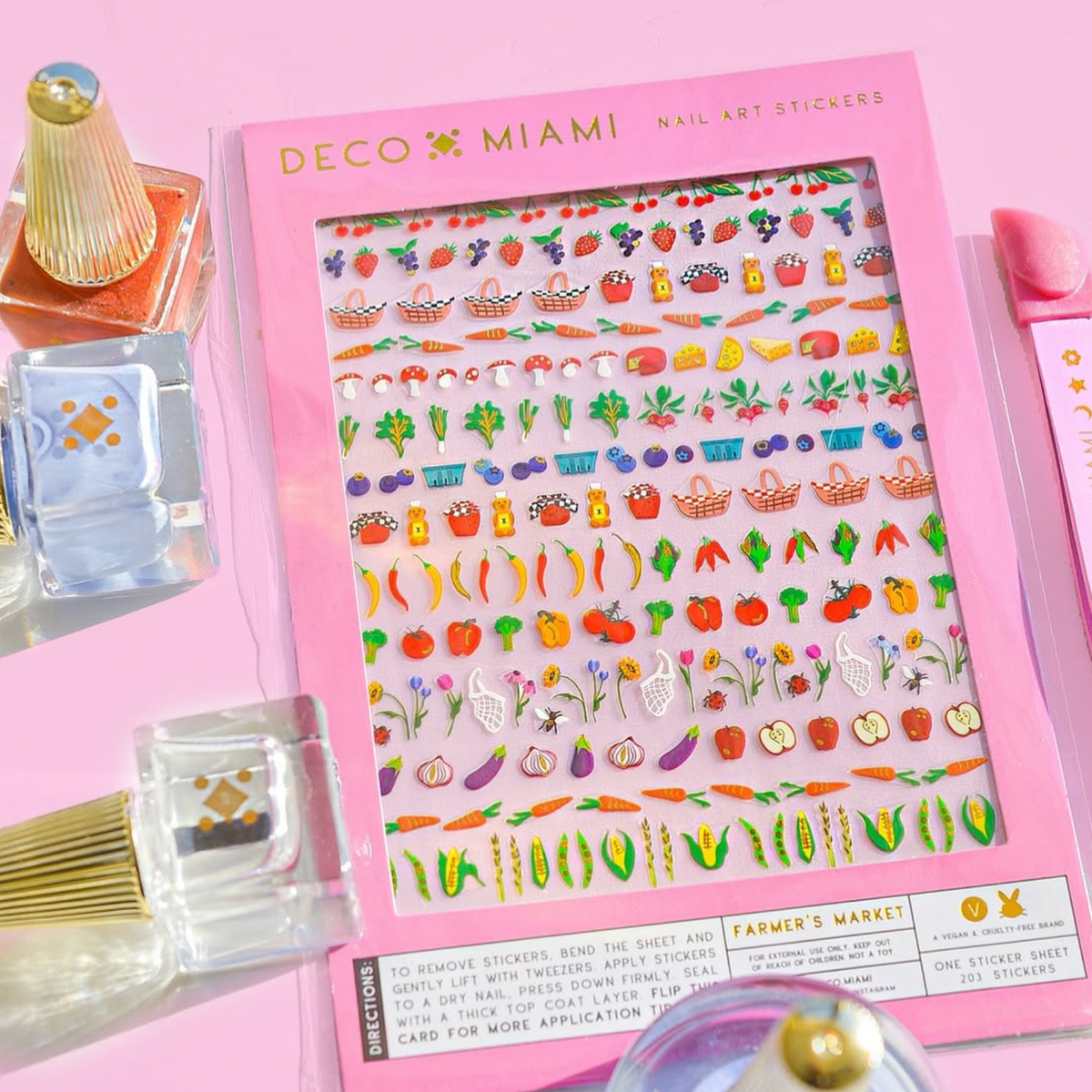 Deco Miami Nail Art Stickers