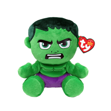 Ty Marvel Hulk Beanie Babies Plush Toy
