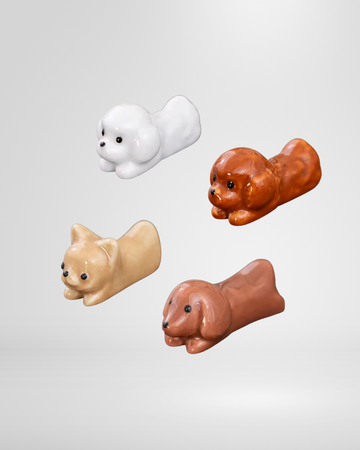 Dog Chopstick Rest