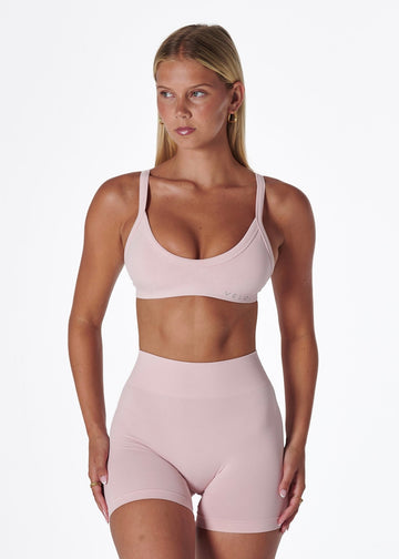 SILHOUETTE BRALETTE - BLUSH