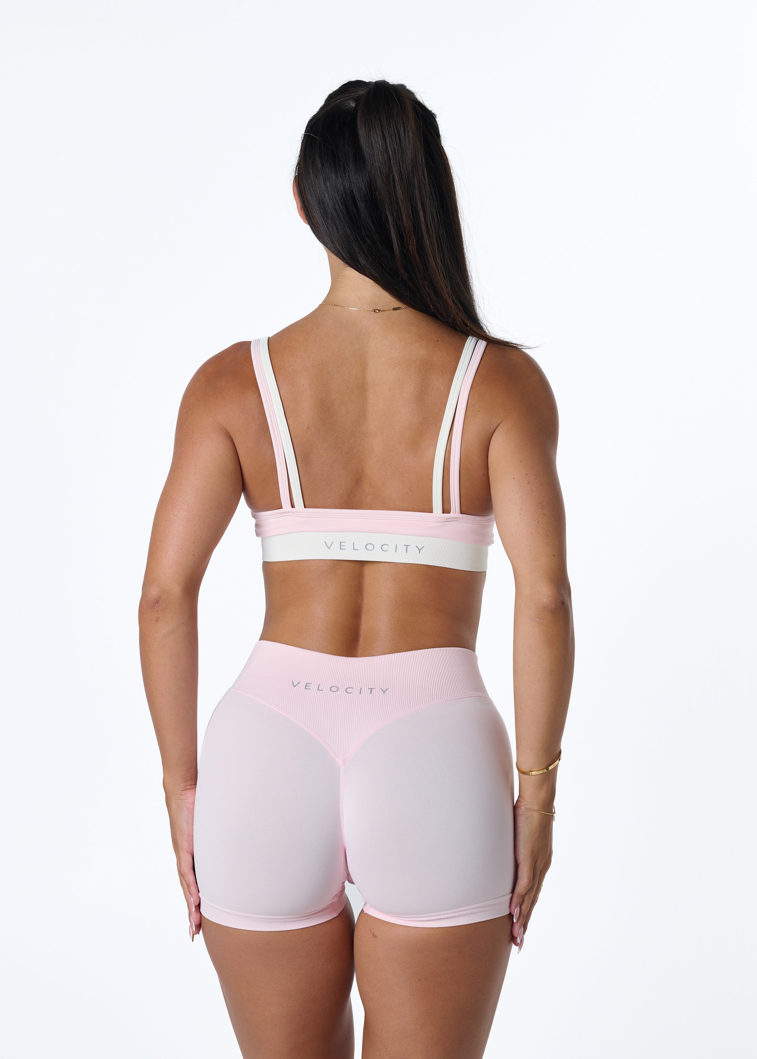 TWO TONE BRA - STRAWBERRY MILK
