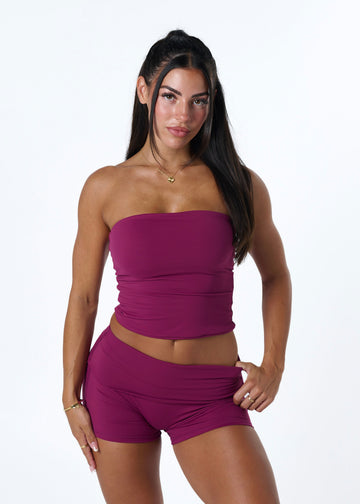 FORM BANDEAU TOP  - BERRY