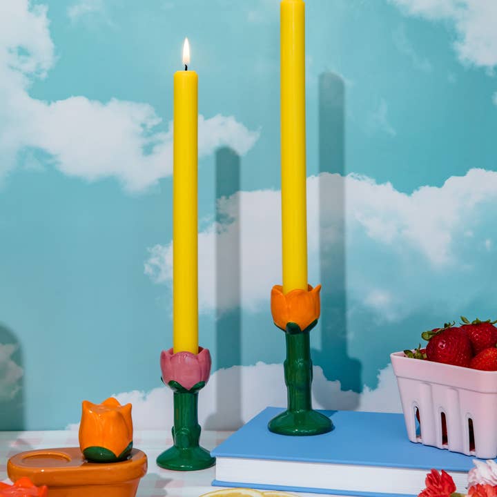 Flower Candle Holder