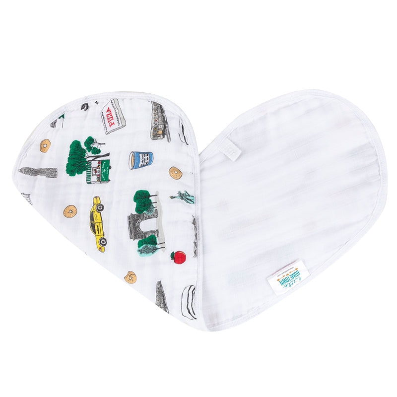 New York City Burp Cloth / Bib Combo