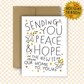 Sending You Peace & Hope Card