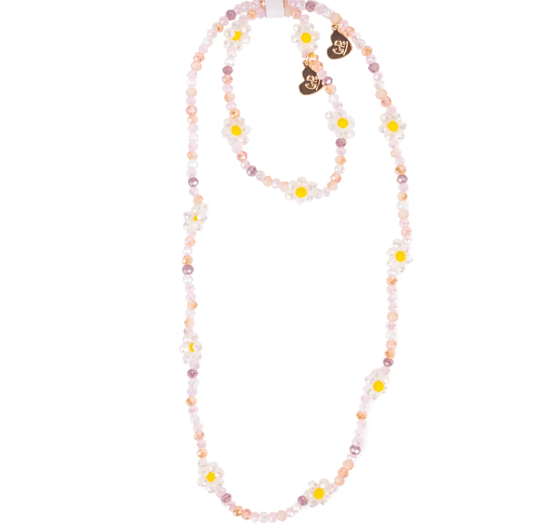 Boutique Daisy Delight Necklace & Bracelet Set, 2pc
