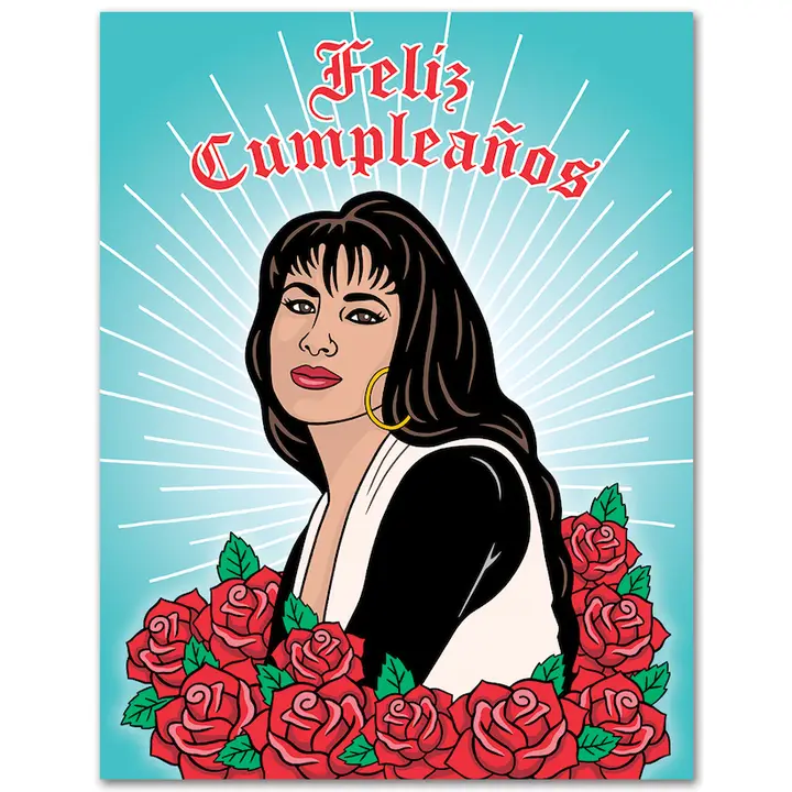 Selena Feliz Cumplea?os Birthday Card