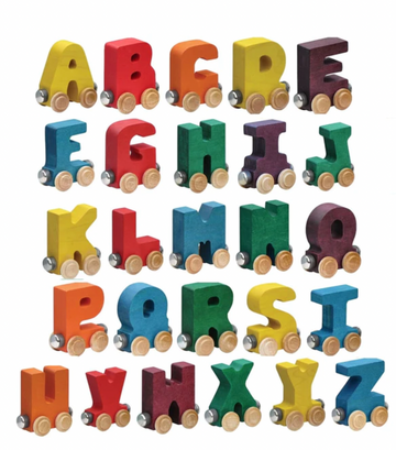 NameTrains Bright Letters (A¨CZ, Single Letter Cars and Special Cars)