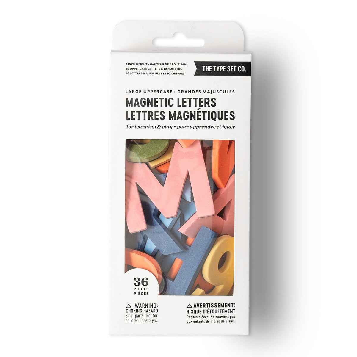 2 36pc Rainbow Mod Magnetic Letters