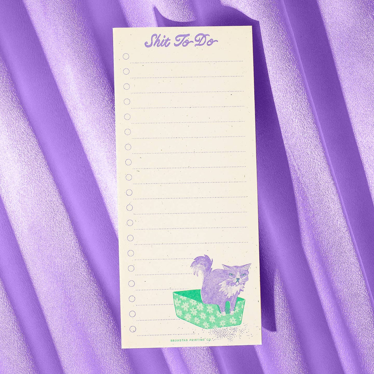 Shit To Do - Risograph Notepad