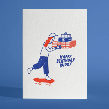 Happy Birthday Buddy Card