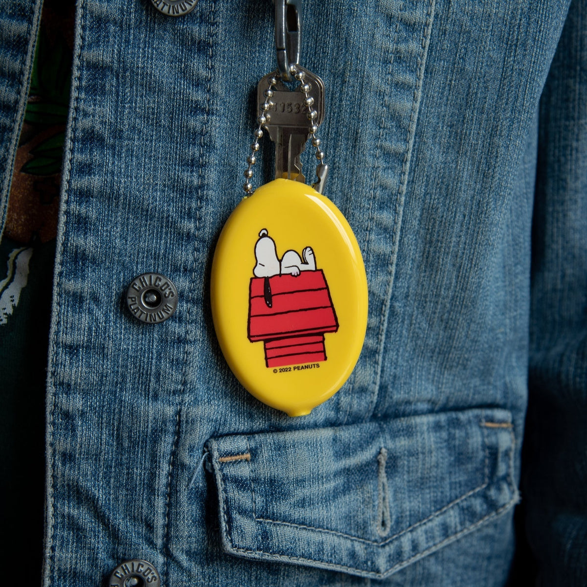 3P4 X Peanuts? - Snoopy Doghouse Coin Pouch