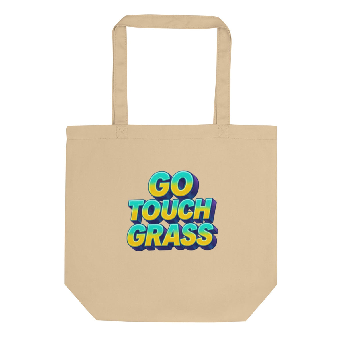 Go Touch Grass Eco Tote