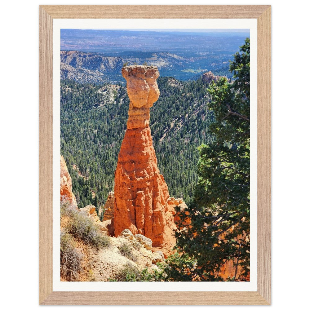 Bring Home the Magic of Bryce Canyon - Limited Edition Hoodoo Tower Poster (Only 50 Available!)