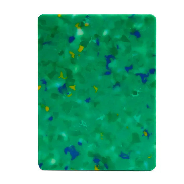 Recycled Plastic Cutting Board Small Confetti