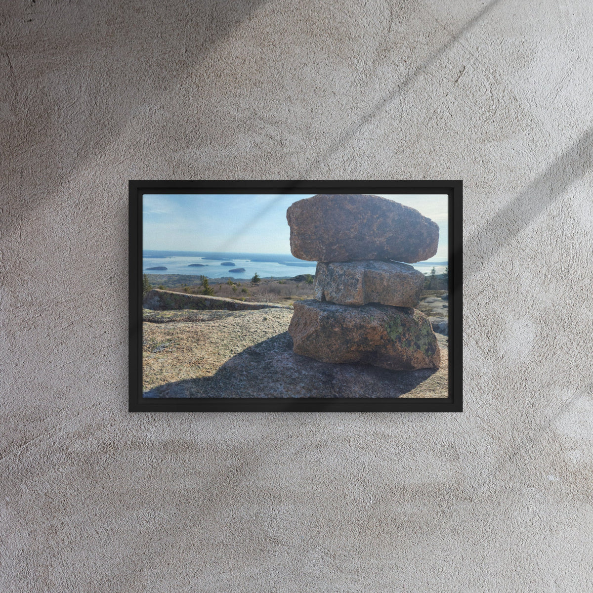 Transform Your Space with This Stunning Bar Harbor Maine Canvas ¨C A Coastal Charm Must-Have!