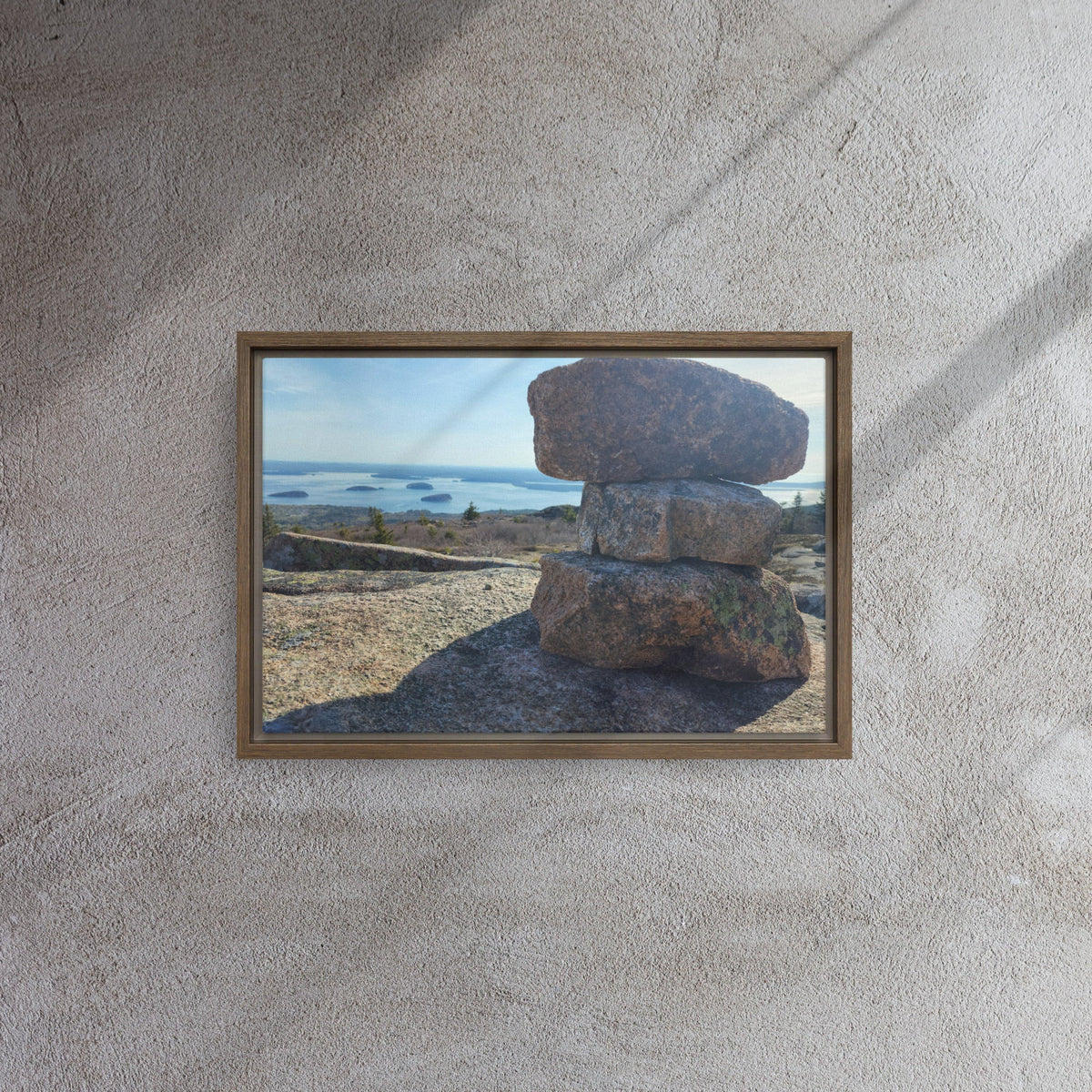 Transform Your Space with This Stunning Bar Harbor Maine Canvas ¨C A Coastal Charm Must-Have!