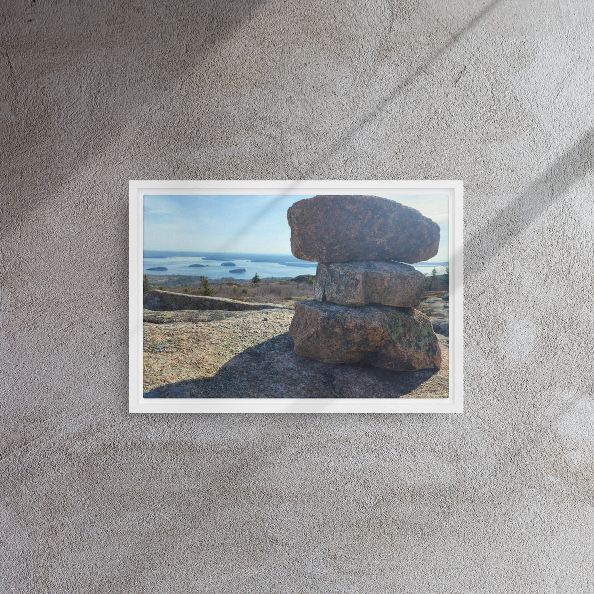 Transform Your Space with This Stunning Bar Harbor Maine Canvas ¨C A Coastal Charm Must-Have!