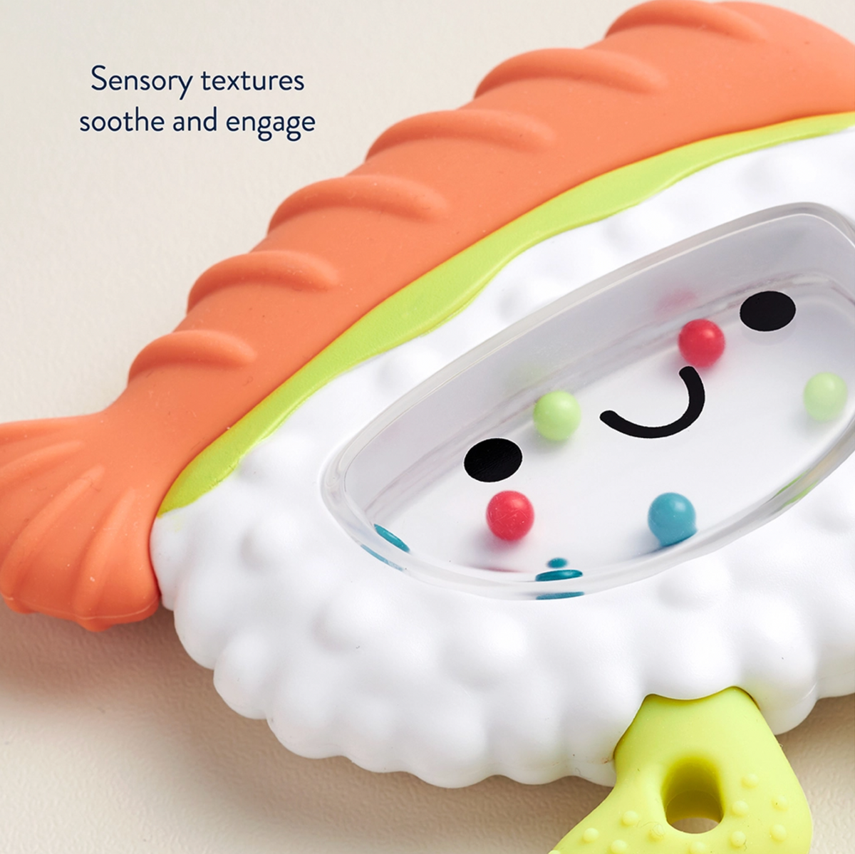 Sweetie Shake Plus? - Teething + Rattle Toy Sushi