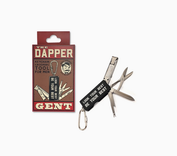 the Dapper Gent Men's Keychain Manicure Kit