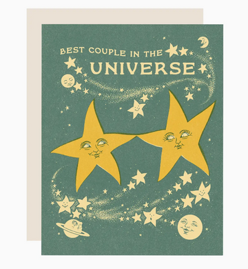 Best Star Couple Wedding Card
