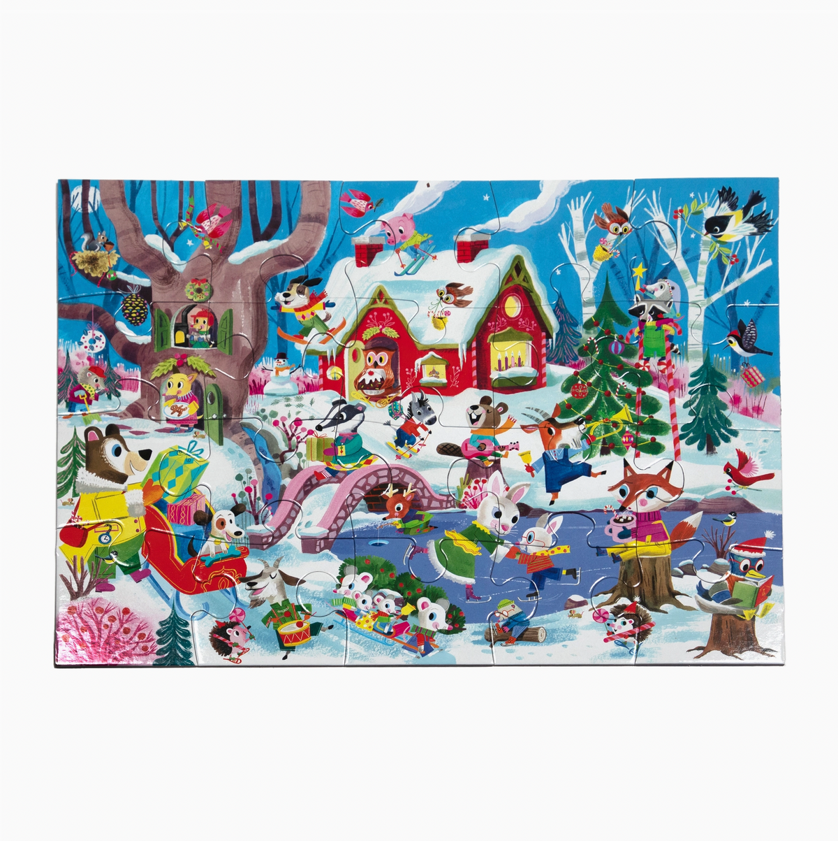 Woodland Winter 20 Piece Puzzle