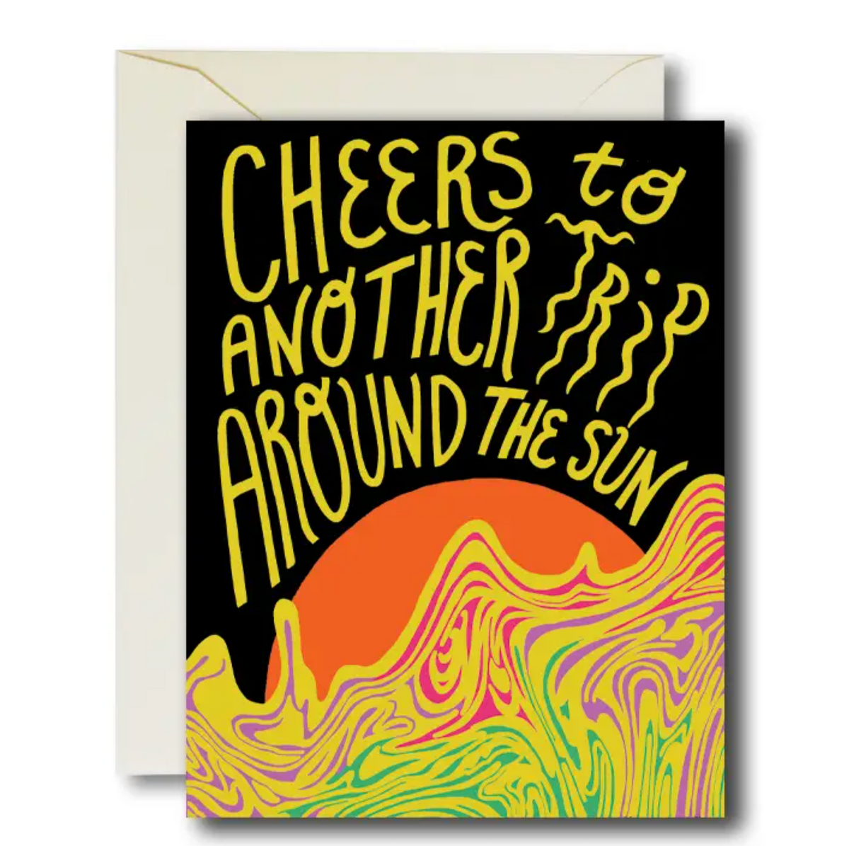 Trippy Birthday Card