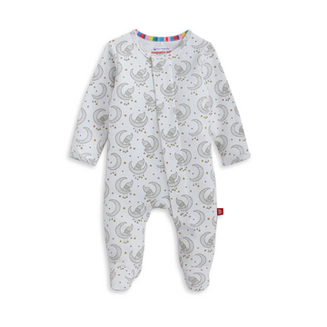 Sweet Dream Elephant Organic Cotton Magnetic Footie