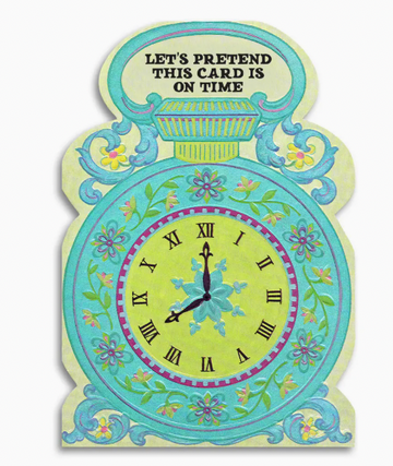 Let's Pretend This Is On Time Card
