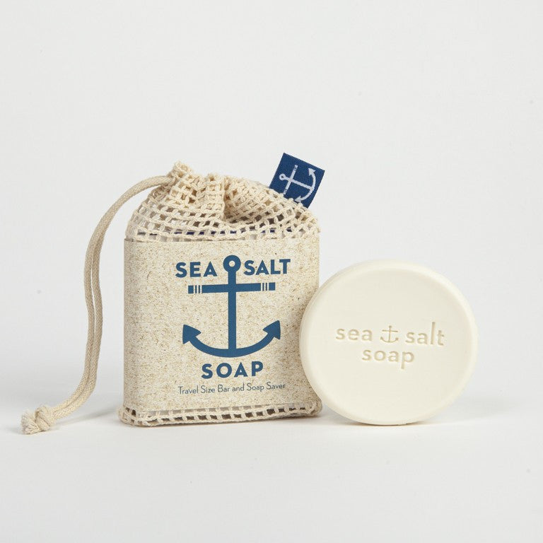 Swedish Dream Sea Salt Soap Travel Size Bar & Soap Saver