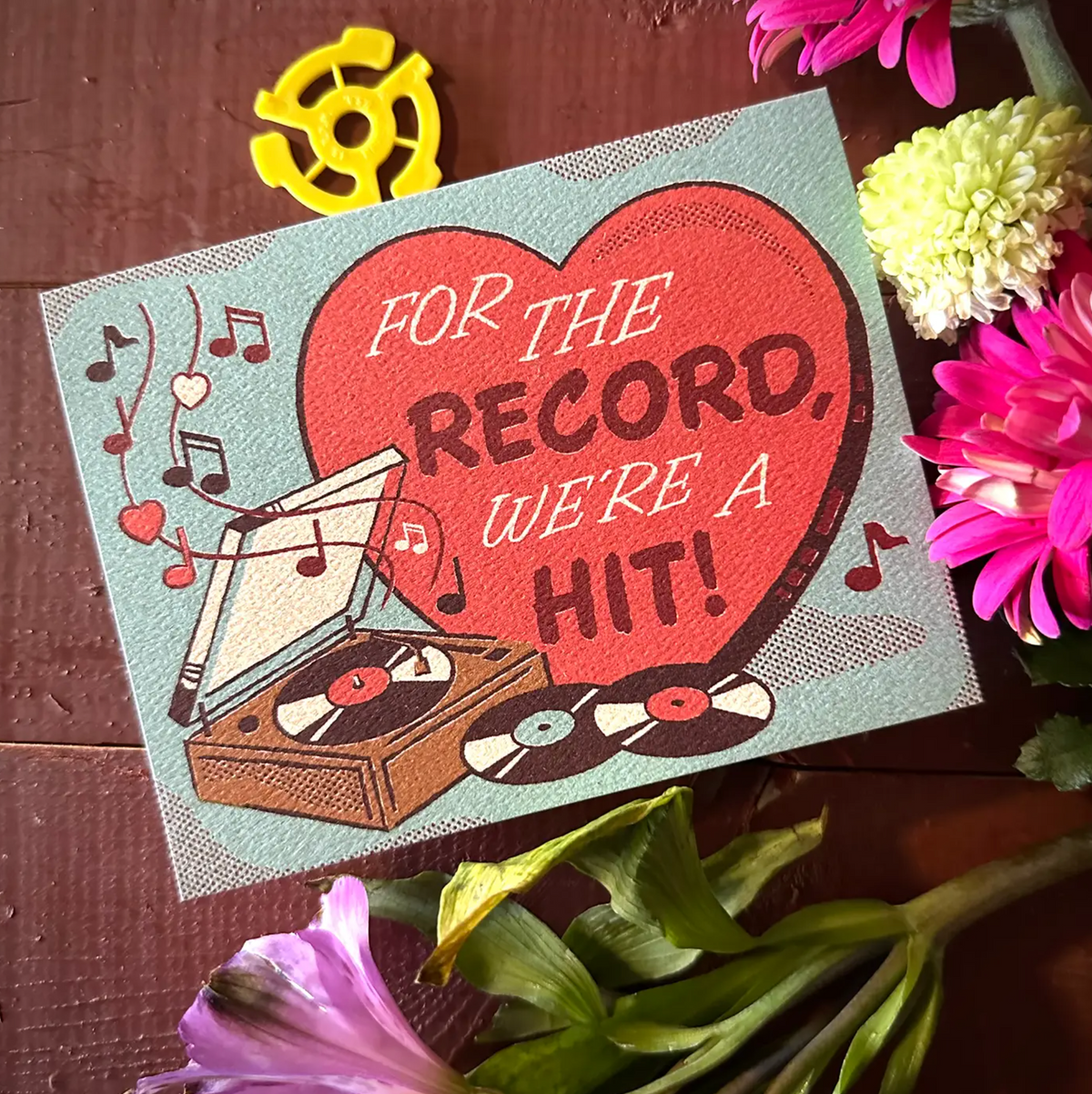 We're A Hit! Valentine's Day Card