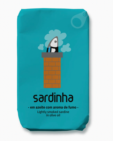 Sardine in Olive Oil with Smoke Aroma