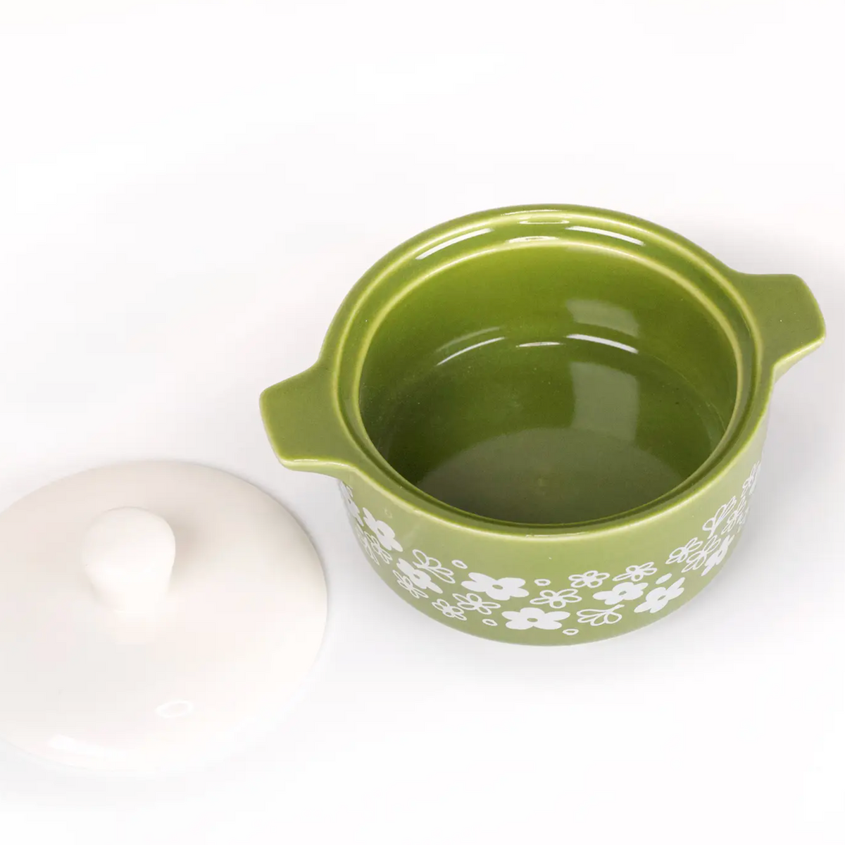 Spring Blossom Casserole Ceramic Trinket Box