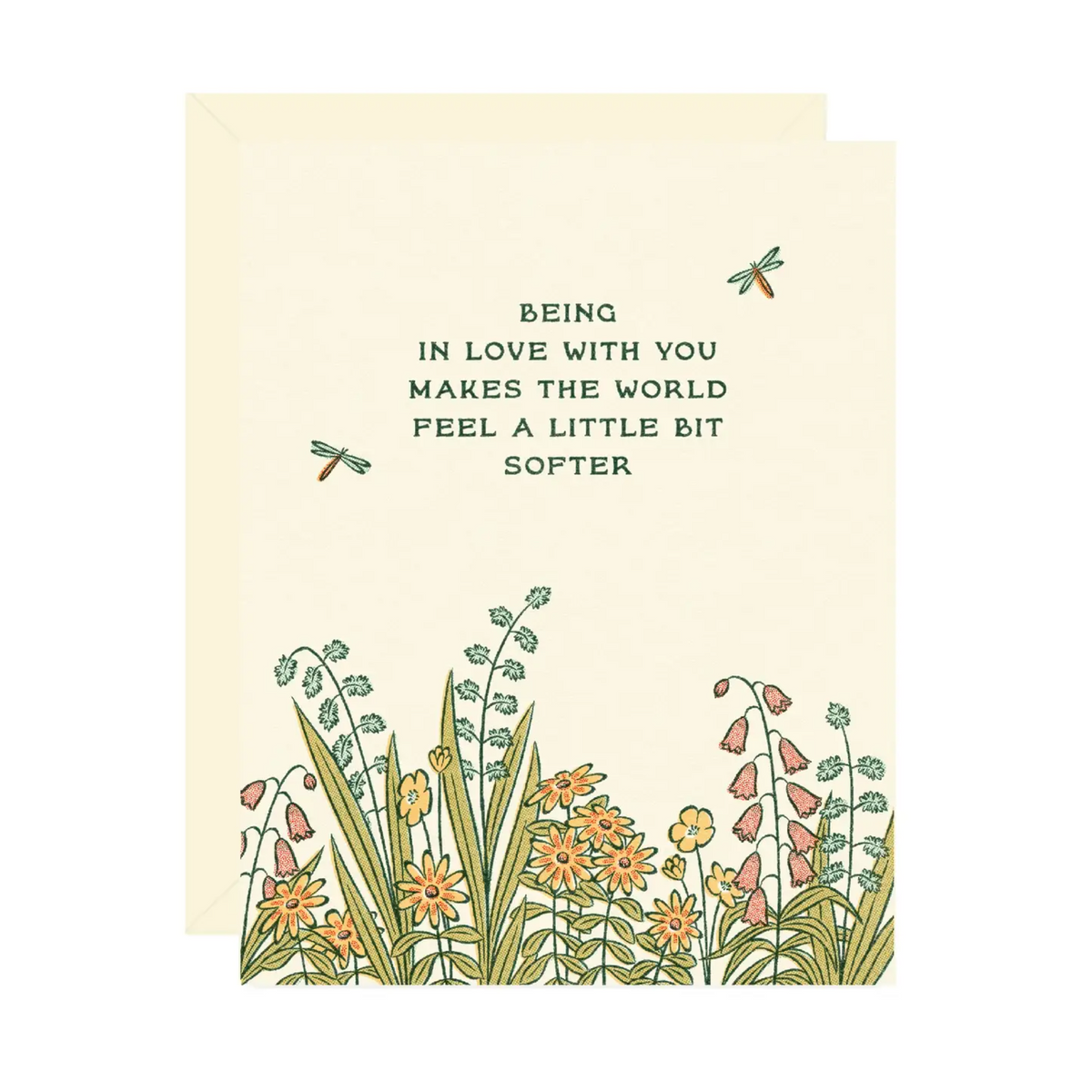 Wildflowers Love Card