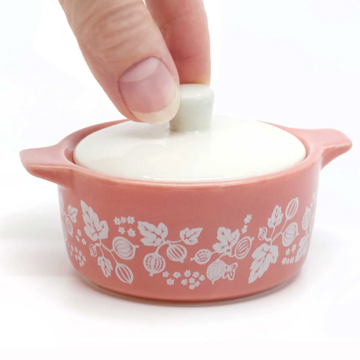 Gooseberry Casserole Ceramic Trinket Box