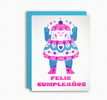Feliz Cumpleanos - Birthday Card