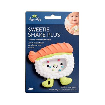 Sweetie Shake Plus? - Teething + Rattle Toy Sushi