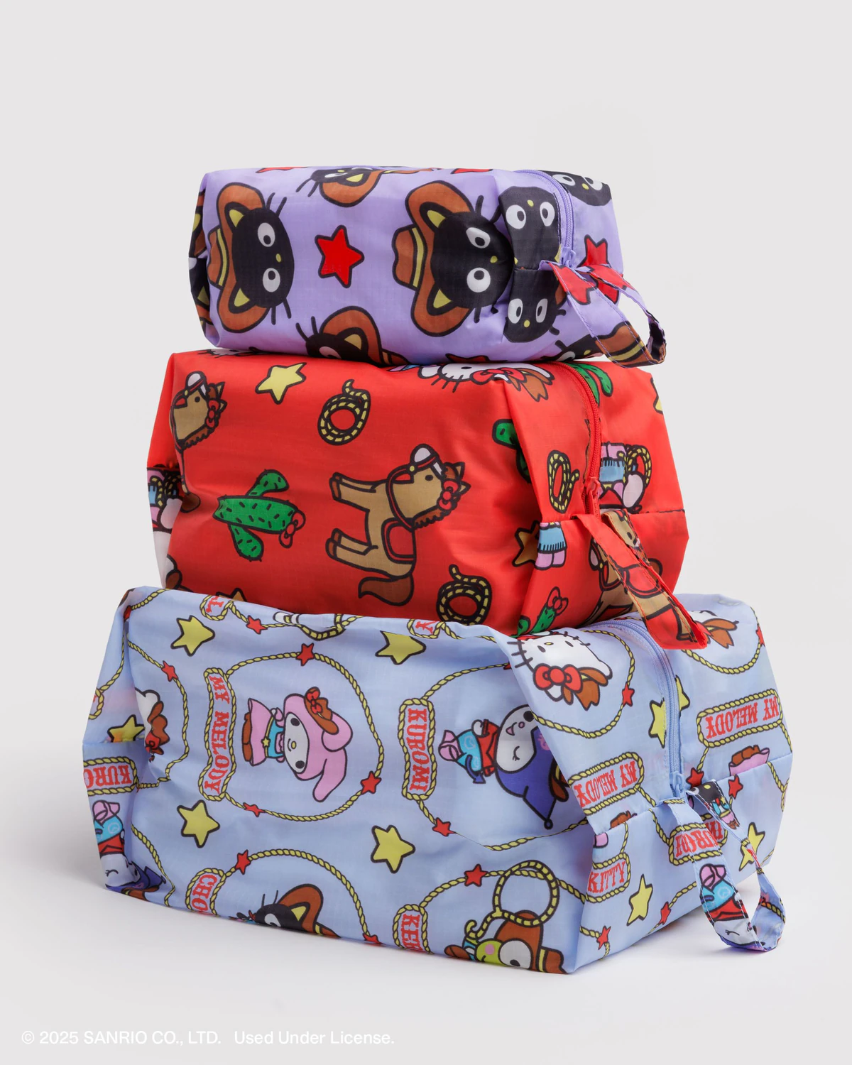 3D Zip Set - Hello Kitty & Friends Western